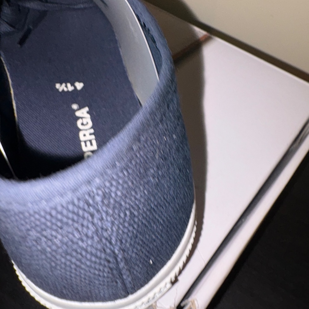 Superga 2750 Classic Sneaker in Navy Blue Size 41 1/2 - Picture 3 of 5